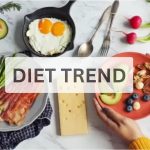 Healthy meal collage representing 2025’s top science-backed diet trends