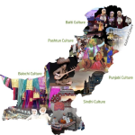 Collage of Pakistan's fading cultural traditions