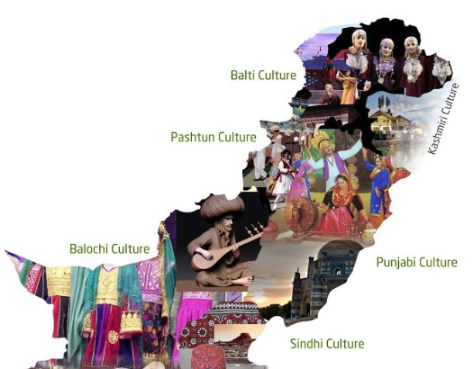 Collage of Pakistan's fading cultural traditions