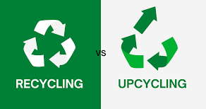 Upcycling and Recycling