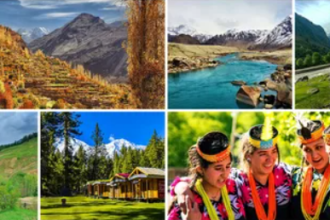 Scenic landscapes of Pakistan's hidden tourist gems, featuring pristine lakes, valleys, and historic sites.