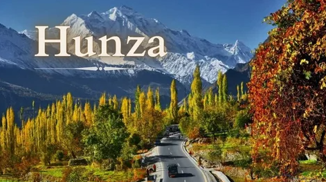Hunza Valley in Autumn