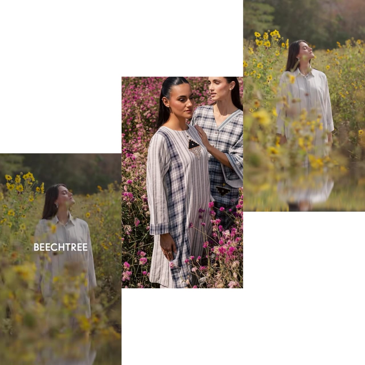 Beechtree modest fashion outfit in natural setting