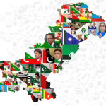 Illustration of Pakistan’s 2025 election roadmap with a digital map and ballot icons
