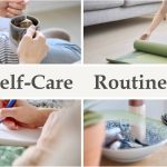 Pakistani mom enjoying Sunday self-care with tea and journaling