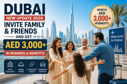 Dubai AED 3,000 rewards for residents inviting family and friends